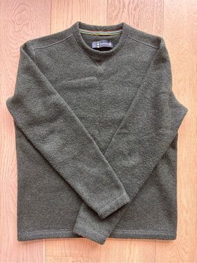 Smartwool Men's Olive Green Crewneck Sweater
